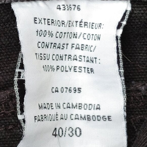 Holmes Workwear Canvas Cargo Pants Men's 40x30 - Picture 5 of 10